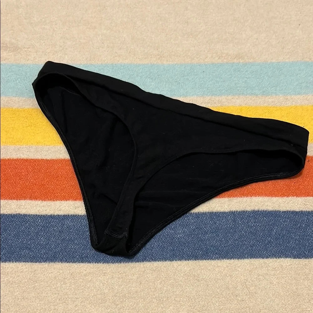 Branwyn Black Wool Underwear - Picture 5 of 5